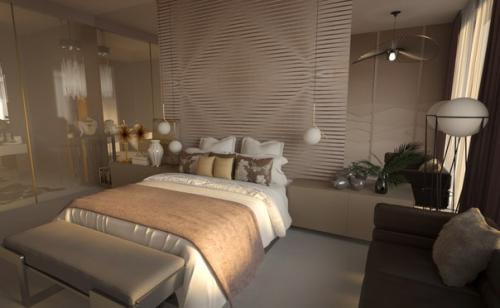 Дизайн интерьера.  Спальня. 04