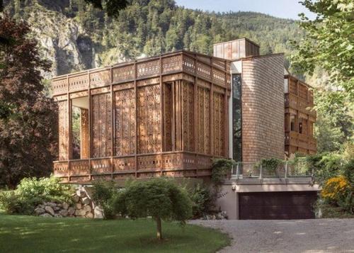 Вилла на берегу озера в Австрии. 01