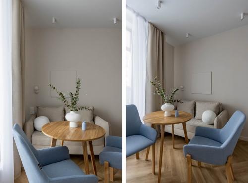 Нежный интерьер 1-комнатной квартиры 34, 3 кв. 04