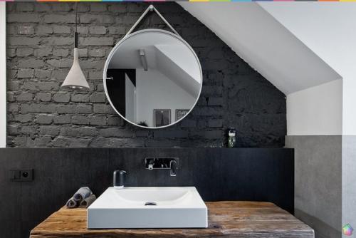 Мансардный лофт в Польше. 08