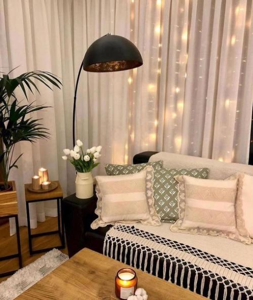 Интерьер загородного дома с элементами лофта. 05