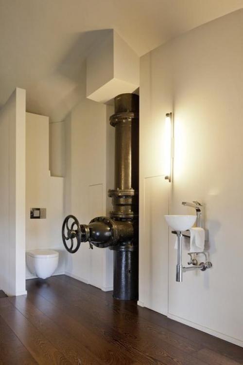 Водонапорная башня в Бельгии в жилой дом перестроена. 02