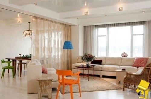 9 способов зонирования однокомнатной квартиры. 06