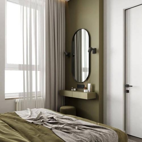 Интерьер спальни 12 кв. 02