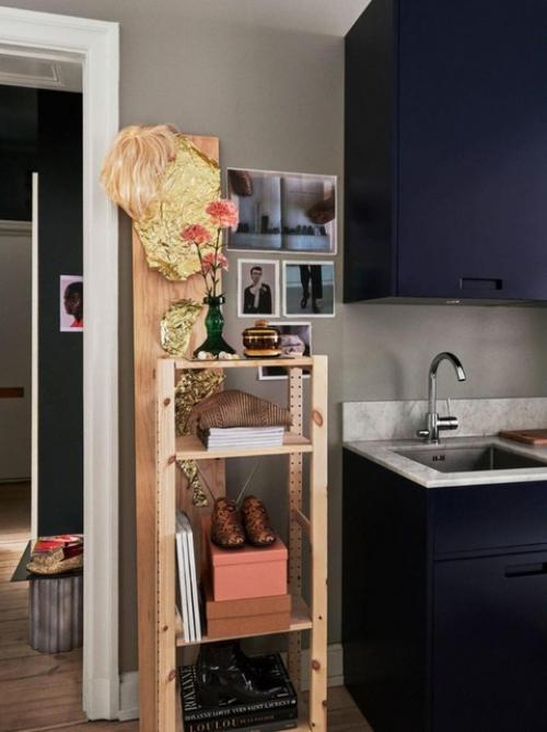 Квартира, в которой живут любители винтажной мебели. 05