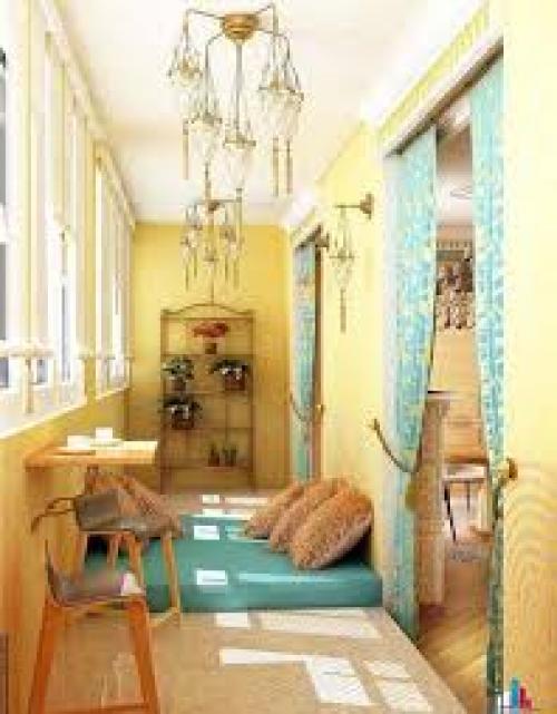 Как обустроить спальню на балконе? 01