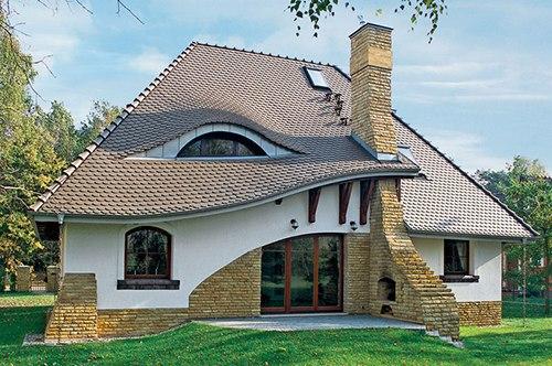 Окна на крыше дома. 04