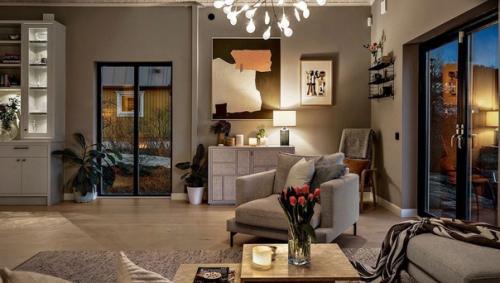 Чудесный интерьер в нейтральном стиле в Швеции. 05