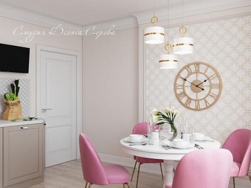 Классический интерьер в светлой пастельной цветовой гамме - это всегда круто! 04