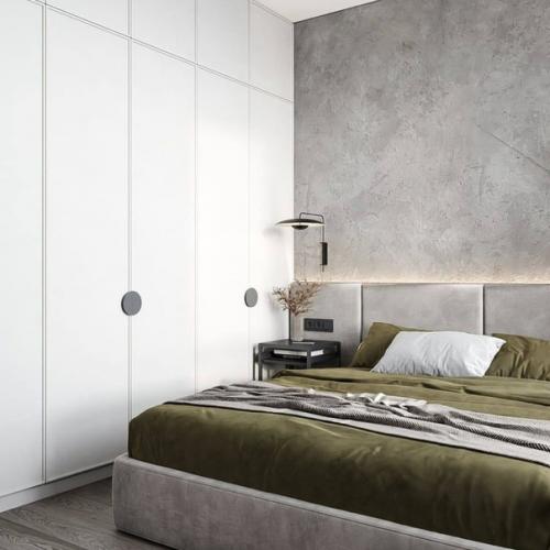 Интерьер спальни 12 кв. 01