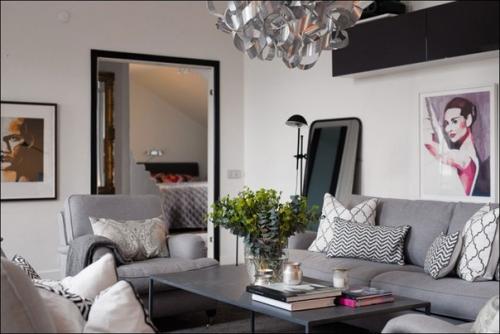 Стильная квартира в Стокгольме. 03