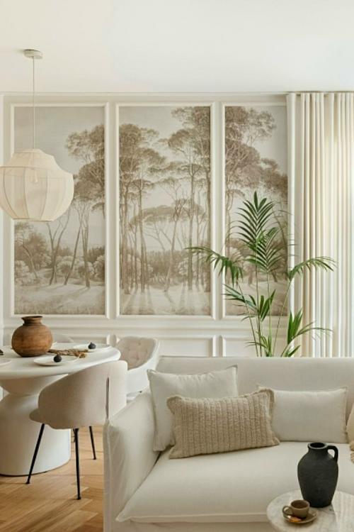 Кашемировая квартира. Дизайнер Маргариты войдал оформила для себя квартиру в историческом здании в лодзи (Польша. 02