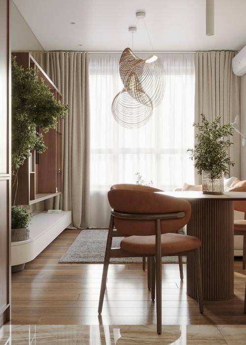 Кухня - гостиная получилась 19 кв. 06