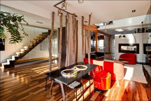 Коттедж де бордо - это жилой дом, расположенный в Монреале, Канада. 03