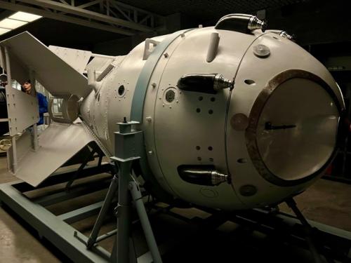 Вчера сходили с сыном в павильон атом на ВДНХ. 02