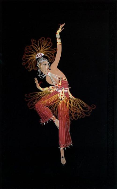 Лучшие работы эрте в стиле ар - деко покажут в Петербурге. 03