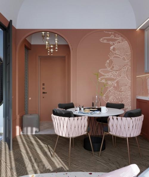 Интерьер квартиры, площадью - 28 кв. 02