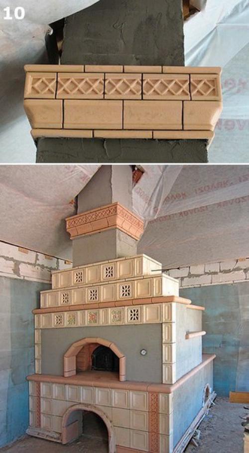 Русская печь с лежанкой. 07