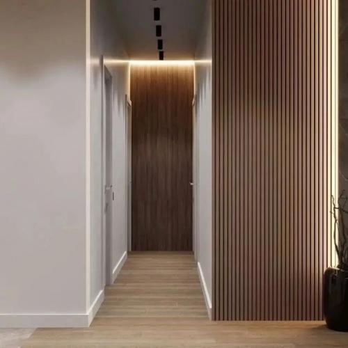 Благодаря насыщенности и глубине цвета этот интерьер кухни - гостиной площадью 25 кв. 05