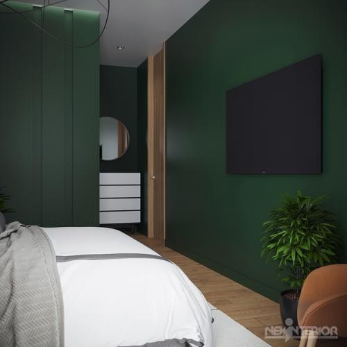 Вернёмся в спальню нашего нового проекта интерьера квартиры, расположенной в Санкт-петербурге в ЖК гранд хаус. 03