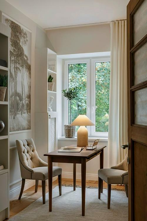 Кашемировая квартира. Дизайнер Маргариты войдал оформила для себя квартиру в историческом здании в лодзи (Польша. 05