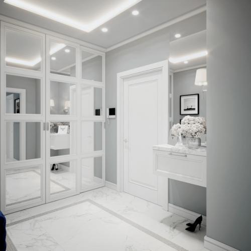 Дизайнер Ольга Иванова рассказала, как оформила трехкомнатную квартиру в квартале Forrest. 01