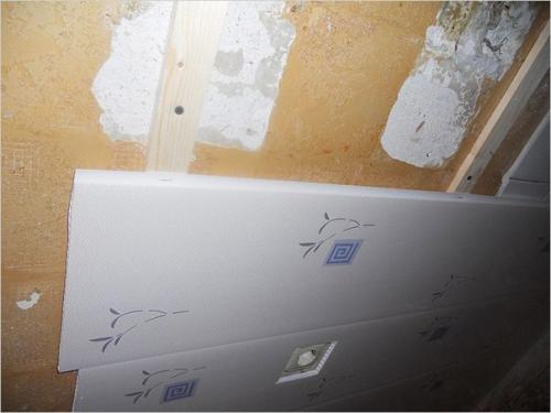 Отделка ванной пластиковыми панелями. 02 Отделка ванной пластиковыми панелями. 02