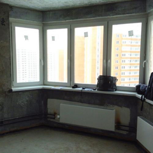 До и после ремонта в новостройке. 01