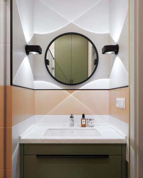 В ванной комнате чаще всего отсутствует источник естественного освещения - в этом помещении, как правило, невозможно сделать окно. 03