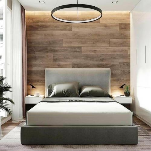 Интерьер квартиры, оформленный в современных трендах и цветах. 08