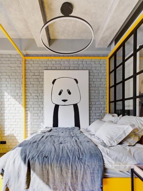 Минимализм с яркими акцентами в апартаментах на фабрике Большевик ч. 1. 02