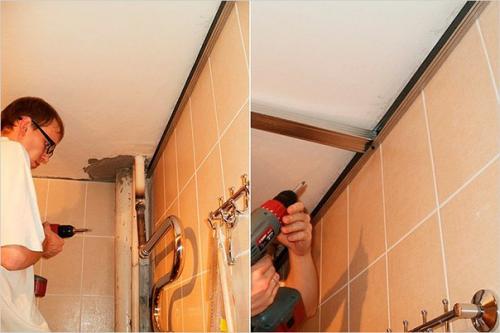 Отделка ванной пластиковыми панелями. 03 Отделка ванной пластиковыми панелями. 03