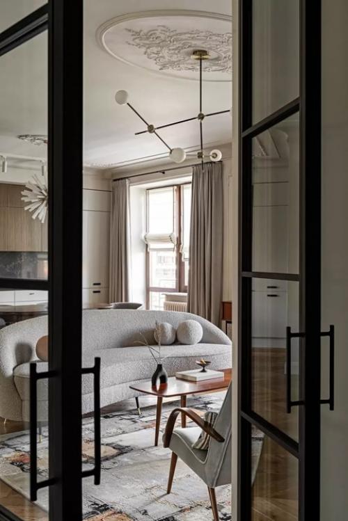 Парижский шарм: эклектичная квартира дизайнера в Казани (ч. 1). 03