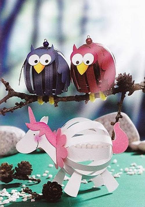 Идея для детского творчества: мы мастерим фигурки из бумажных полос? 02