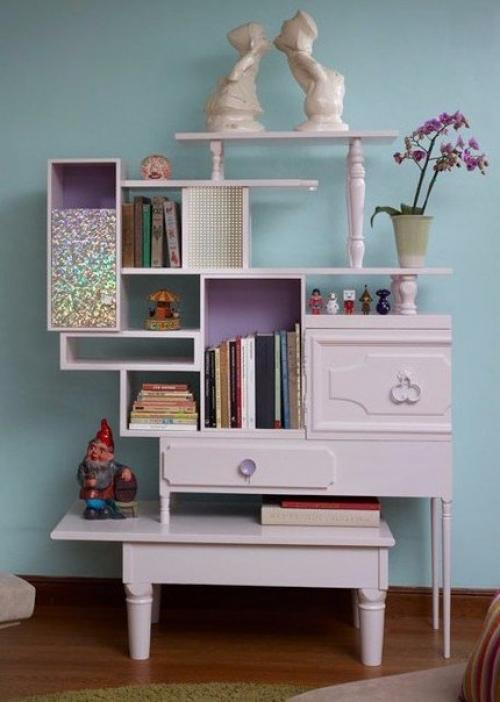 Тренд осени: яркие винтажные предметы мебели. 06