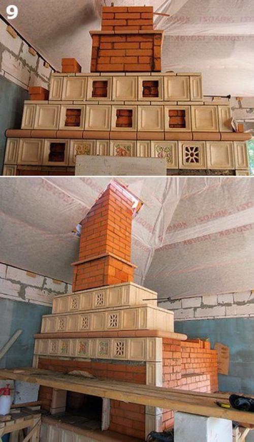 Русская печь с лежанкой. 06