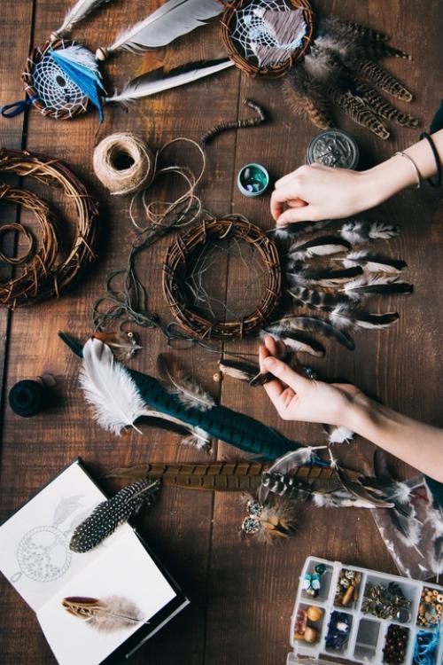 Волшебный мир.  Я плету ловцы уже лет 11. 01