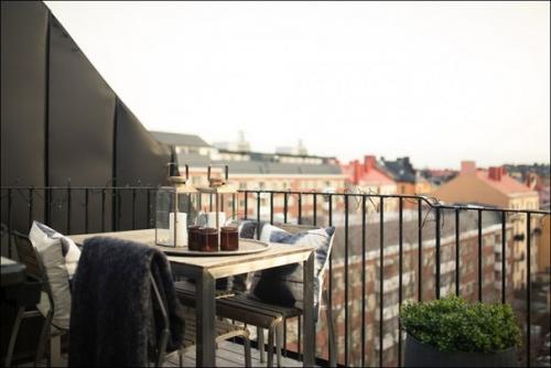 Стильная квартира в Стокгольме.