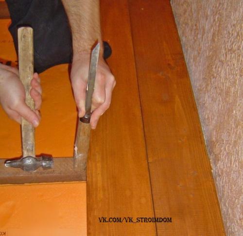 Мастер-класс: утепление и отделка пола на лоджии. 05