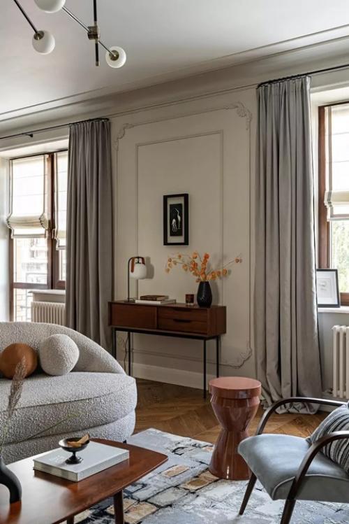 Парижский шарм: эклектичная квартира дизайнера в Казани (ч. 1). 06