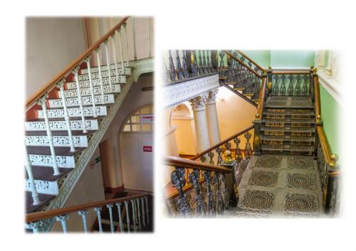 Этот пост посвящен художественному литью из металла, которое не только украшает фасады зданий, но и внутреннее убранство костромских домов. 01