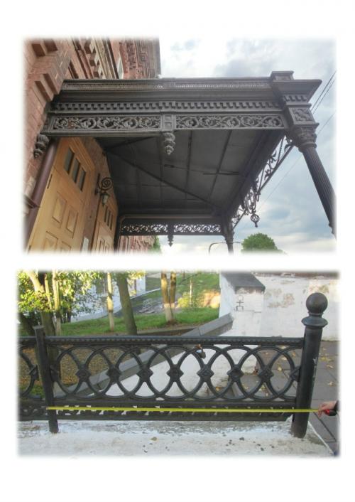 Этот пост посвящен художественному литью из металла, которое не только украшает фасады зданий, но и внутреннее убранство костромских домов. 03