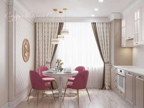 Классический интерьер в светлой пастельной цветовой гамме - это всегда круто! 02