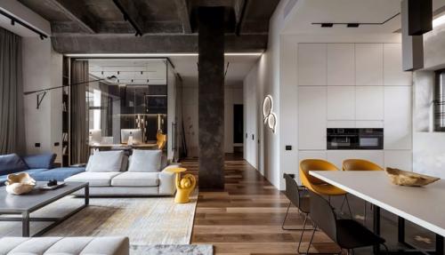 Сartelle Design: современный лофт в Москве. 01