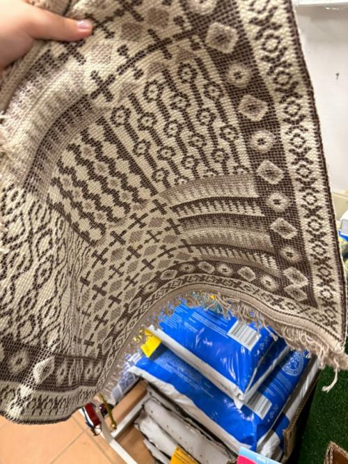 Хлопковый коврик - стильный и практичный аксессуар для любого уголка дома. 06