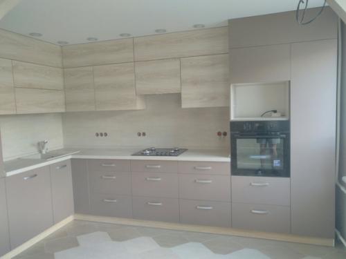 Современная кухня в пластике. 02