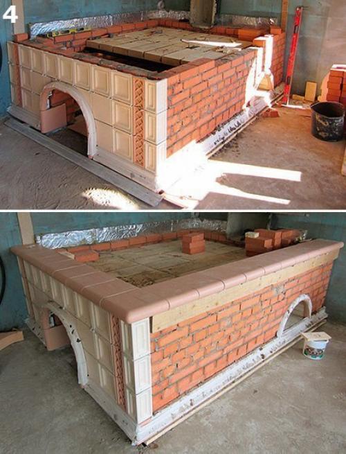 Русская печь с лежанкой. 01