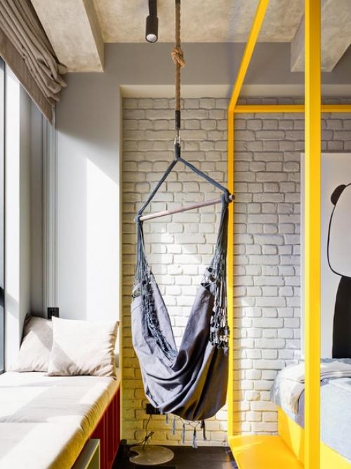 Минимализм с яркими акцентами в апартаментах на фабрике Большевик ч. 1. 04