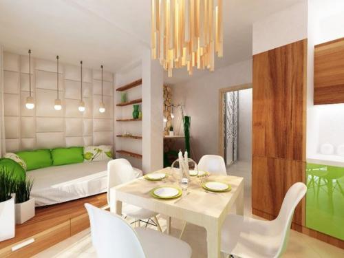 Дизайн интерьера маленькой квартиры. 06