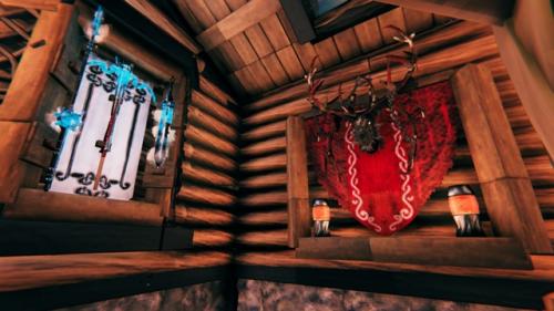 Горное шале, часть 5, интерьер - лестница и подвал. 07